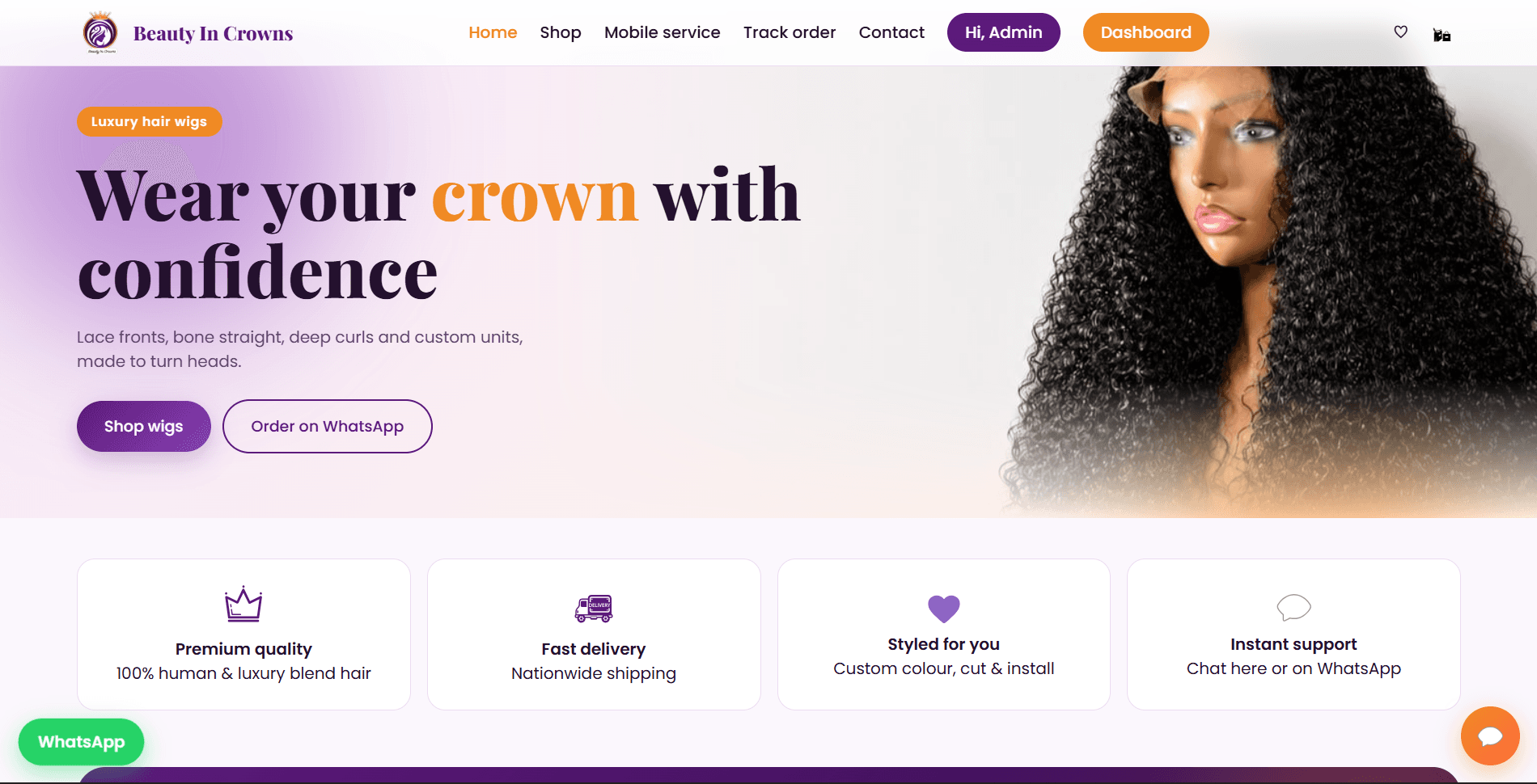 Beauty in Crowns screenshot